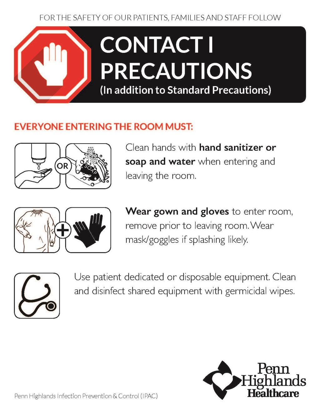 contact precautions